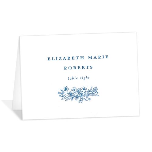 Elegant Antique Toile Frame Place Cards by Bridgerton - Cruise
