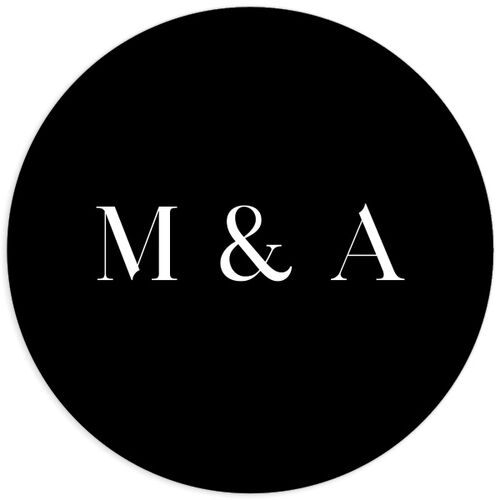 Simple Editorial Photo Wedding Stickers - Pure White