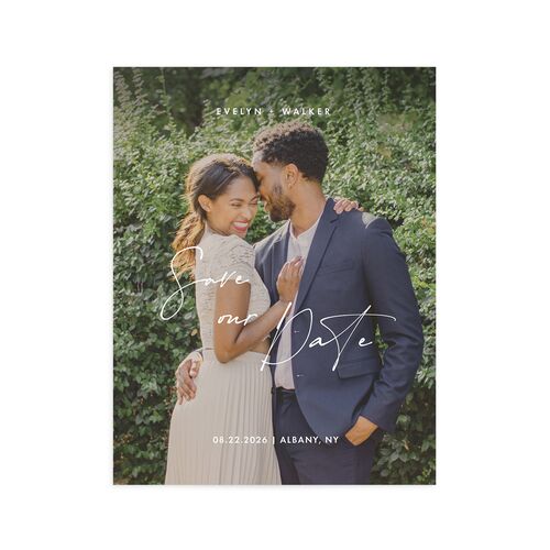 Picture This Save the Date Petite Cards - Greenery