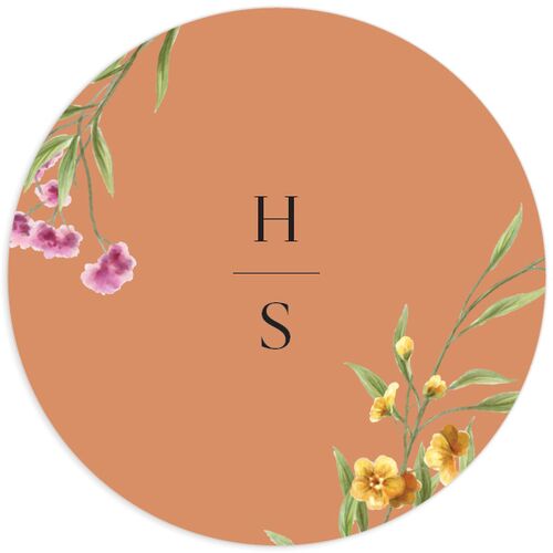 Rustic Butterflies Wedding Stickers - Pure White