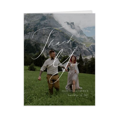 Simply Devoted Thank You Cards - Pure White