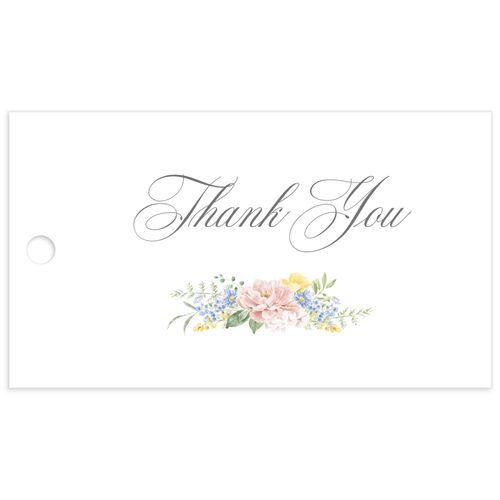 Glamorous Regency Garden Favor Gift Tags by Bridgerton - Sage