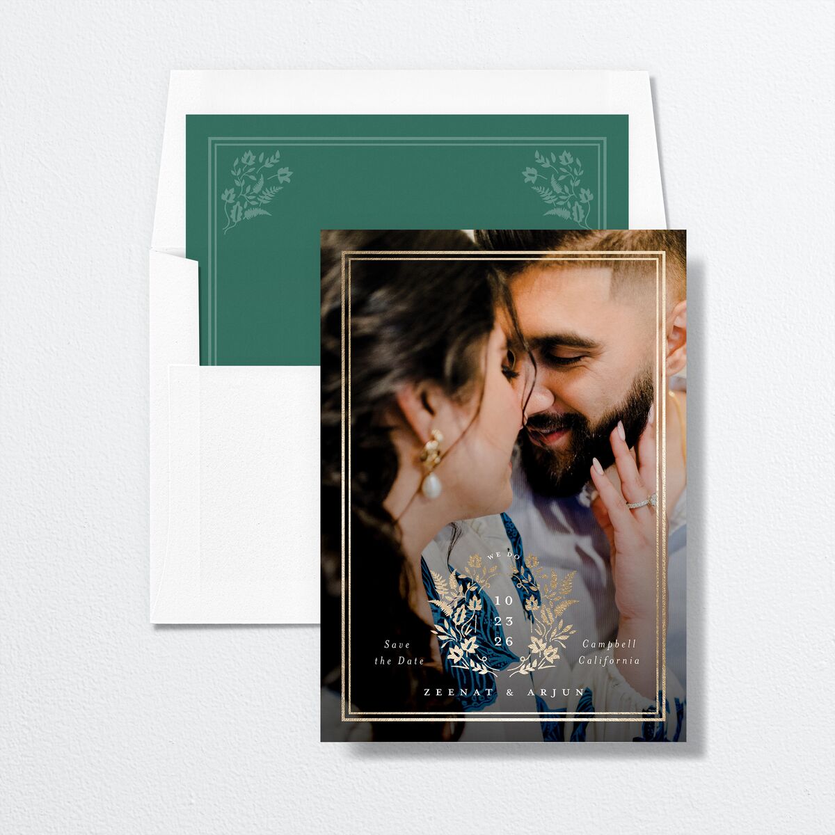 Rustic Kingdom Save the Date Cards