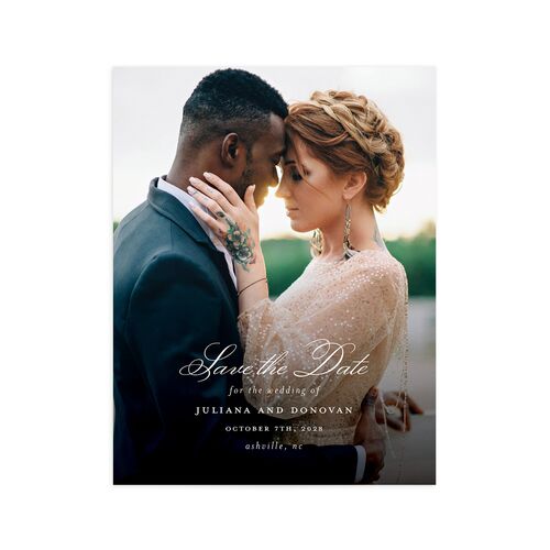 Medieval Castle Save the Date Petite Cards - Almond