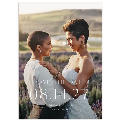Sweet Sunflowers Save the Date Cards - Marigold