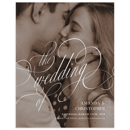 Photo Flourish Guest Books - Marigold
