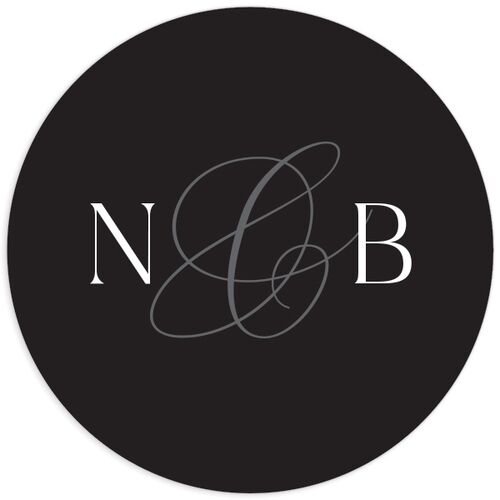 Romantic Ampersand Wedding Stickers - Pure White