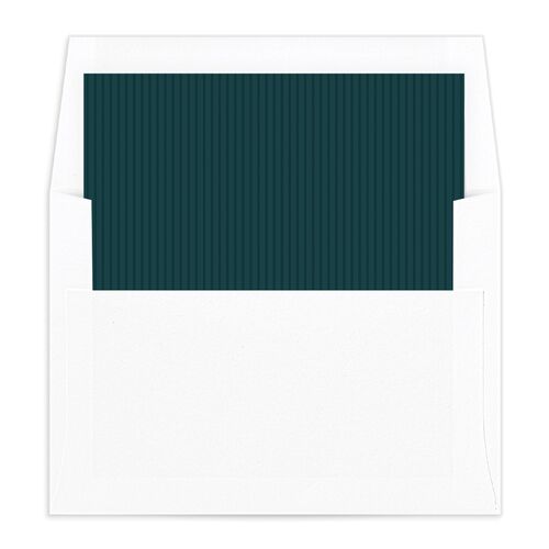 Ornate Storybook Envelope Liners - Dark Emerald