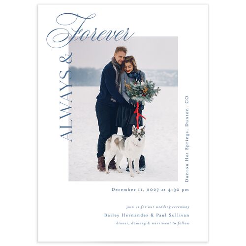 Eternal Love Wedding Invitations - Cruise