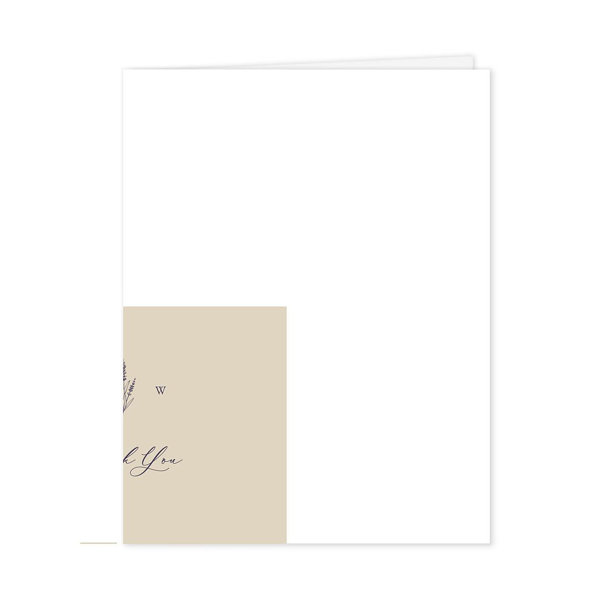 Vintage Lavender Thank You Cards