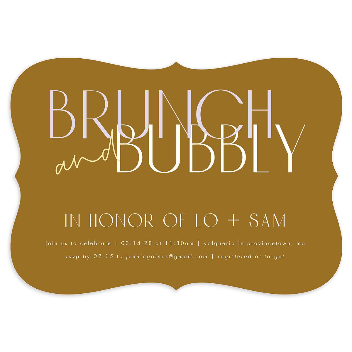Love is Love Bridal Shower Invitations