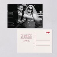 Warm Wishes Gallery Thank You Postcards Champagne