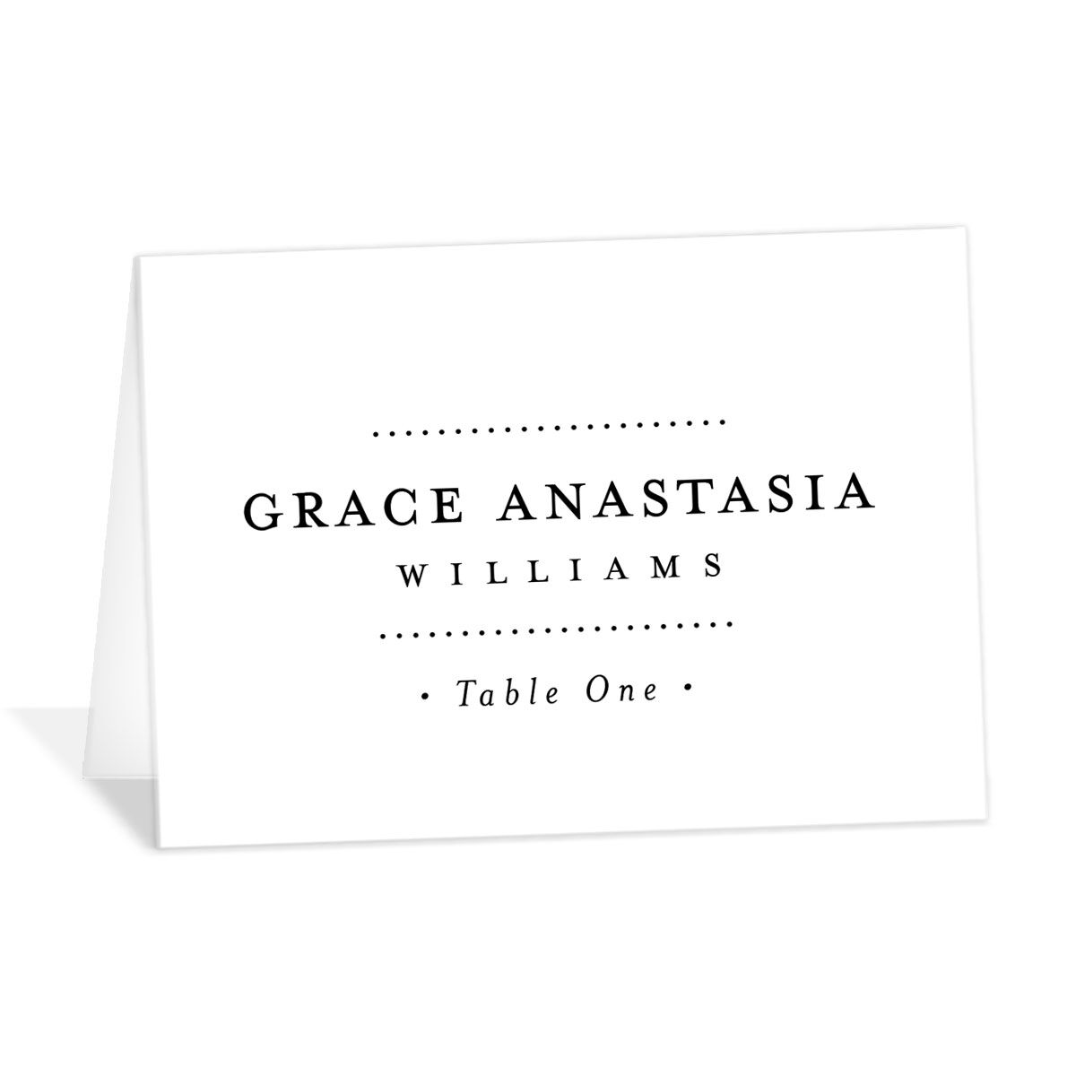 Modern Ampersand Place Cards