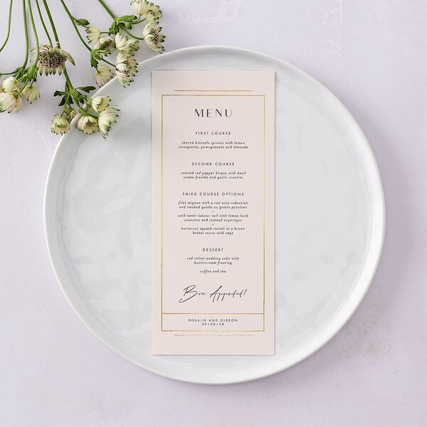 Refined Frame Menus Gold Snow Signature