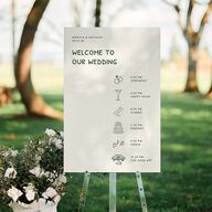 Hand Drawn Recipe Standard Welcome Sign Large Dark Camo Standard Indoor Foam Core L Welcome