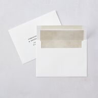 Simple Pampas Envelope Liners Pure White Standard