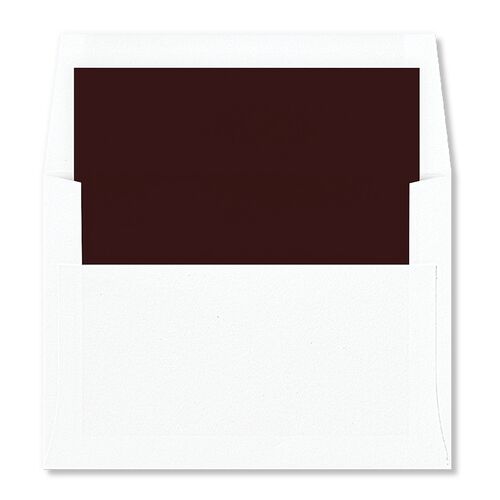 Double Frame Standard Envelope Liners Merlot Standard