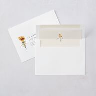Wild Daisies Wedding Invitations Buttercup Signature Blank No Standard