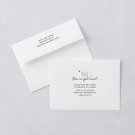 Hand Drawn Wedding Icons Photo Wedding Invitations Champagne Signature Blank No Standard