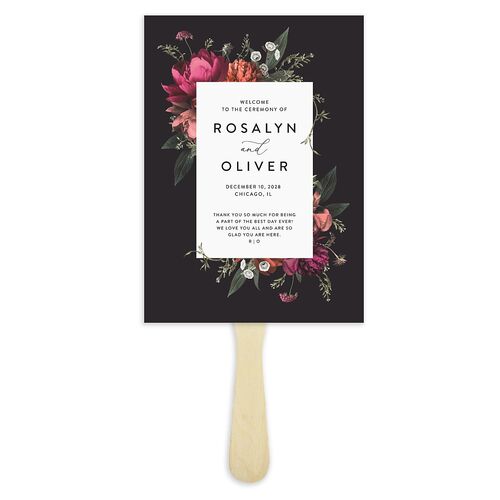 Blooming Botanical Fan Programs Midnight Signature Standard