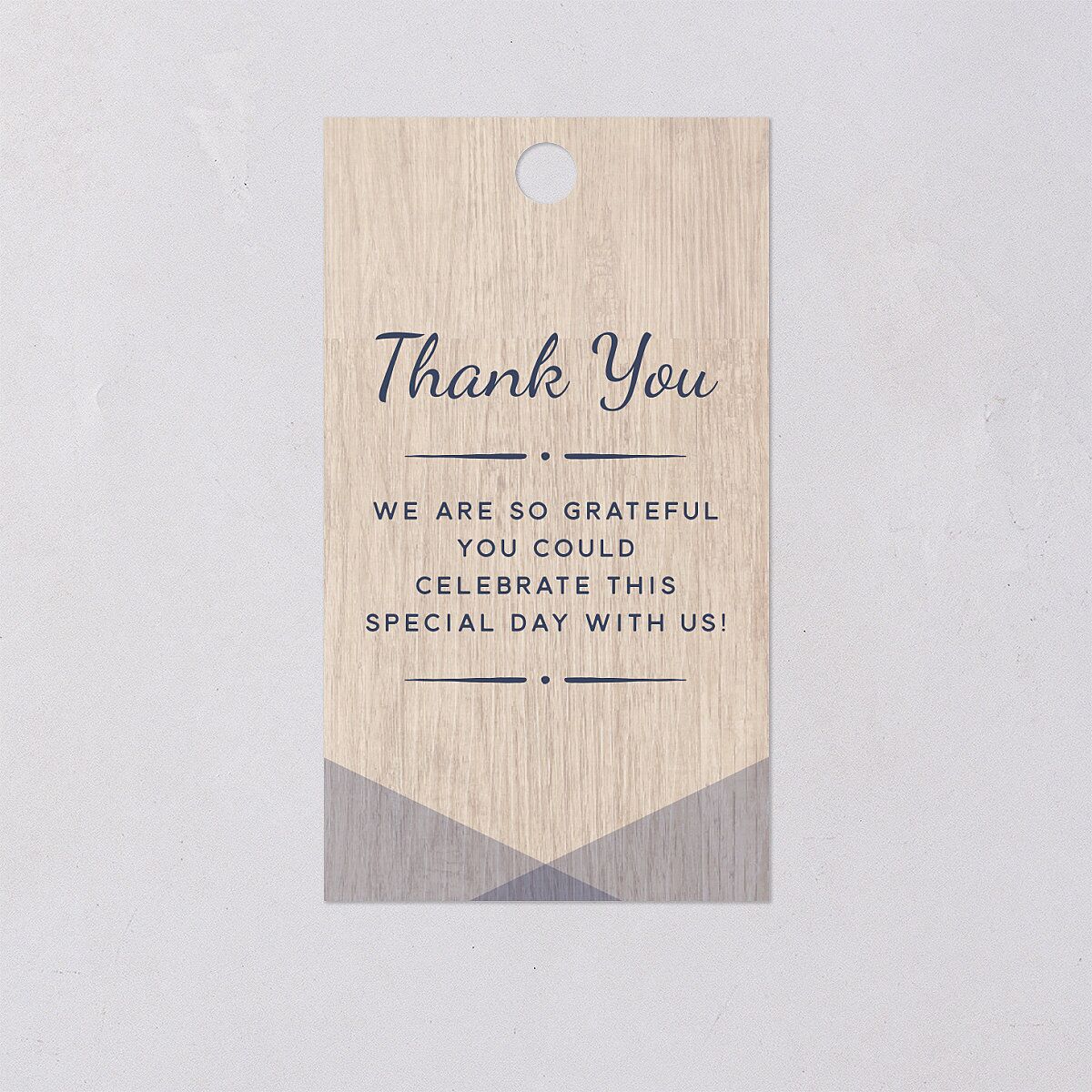 Vintage Nautical Favor Gift Tags French Blue Signature
