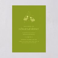 Til Death Do We Disco Rehearsal Dinner Invitations Pear Signature Blank Standard