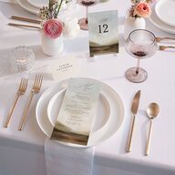 Western Valley Place Cards Tan Signature