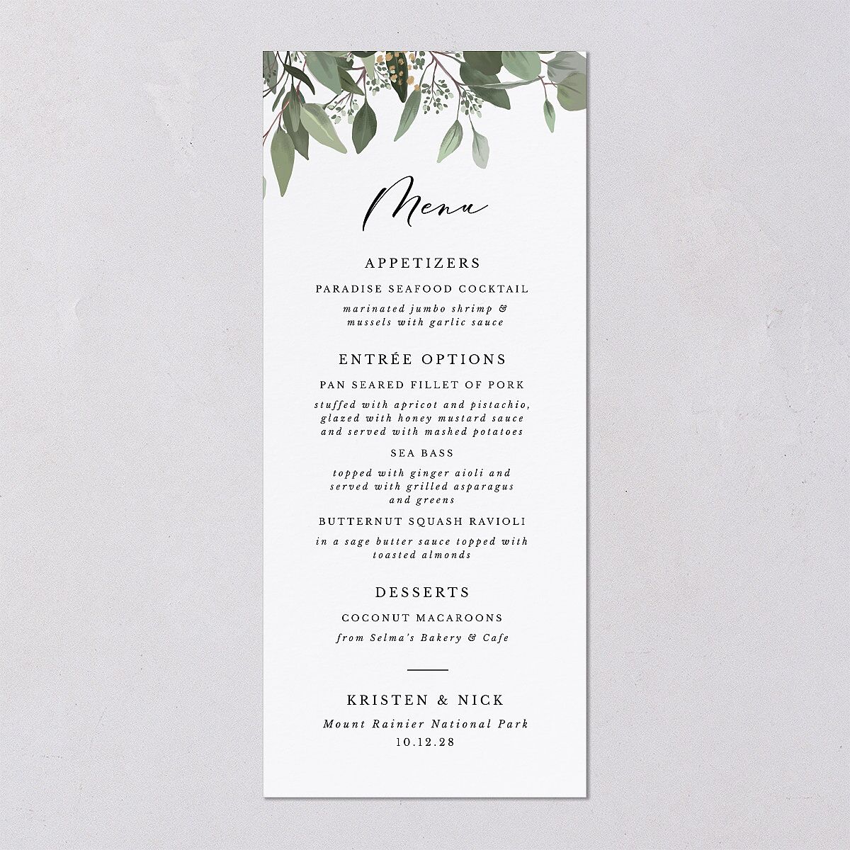 Eucalyptus Frame Menus — view 7