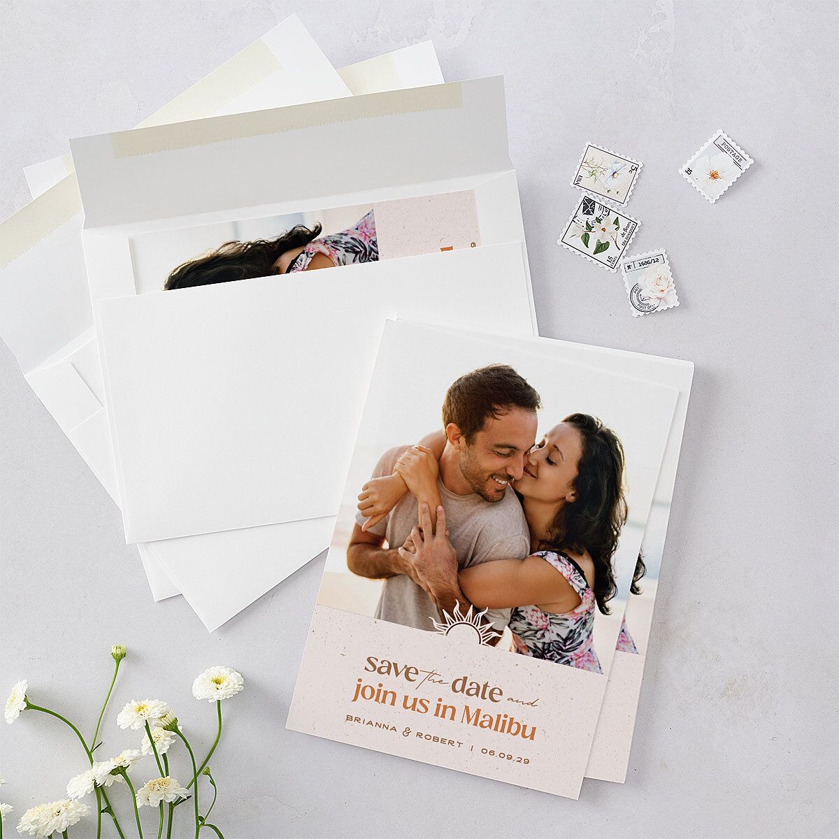 Beach Party Save The Date Cards — view 5