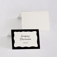 Customizable Couple Place Cards Couple 1 Signature