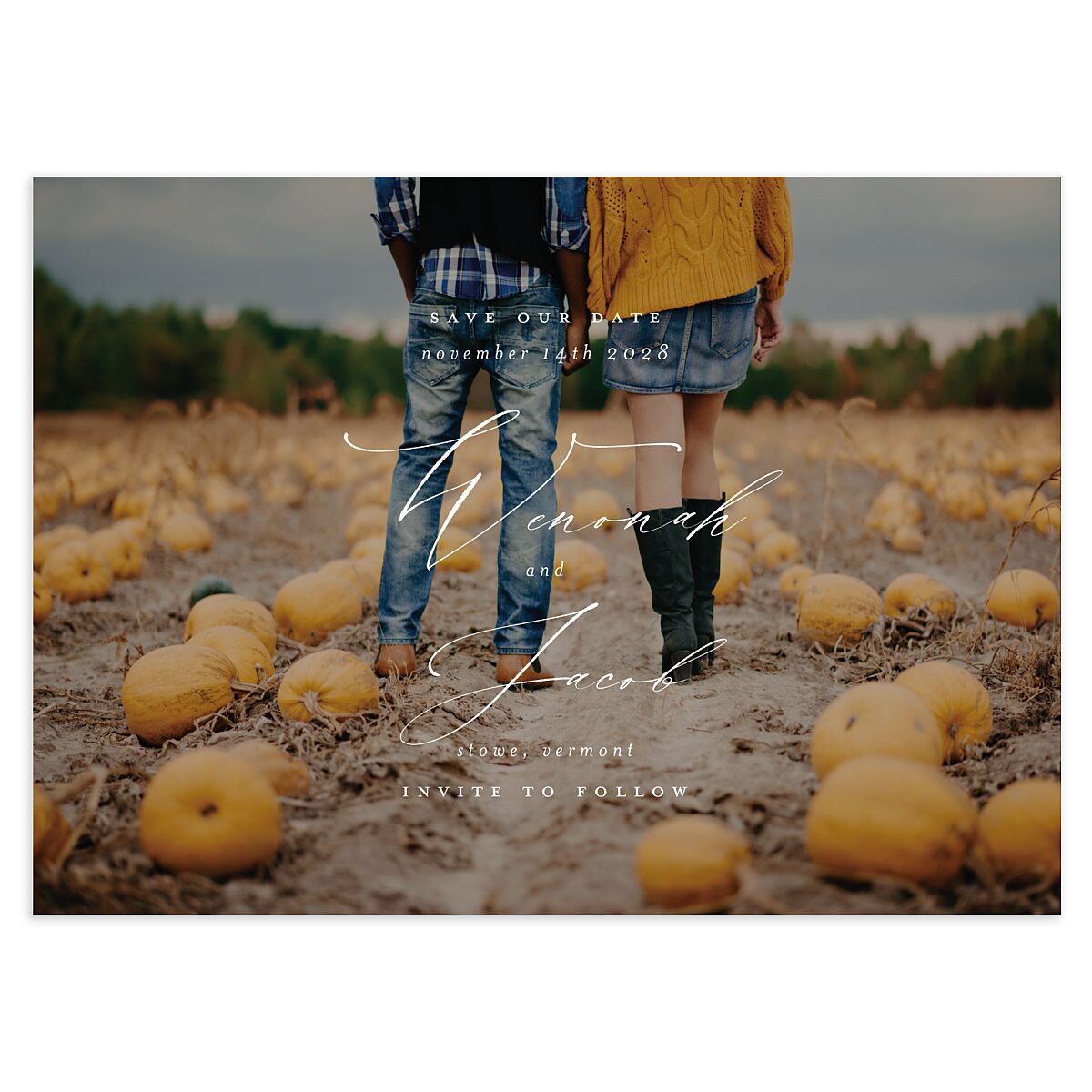 Western Valley Save the Date Cards