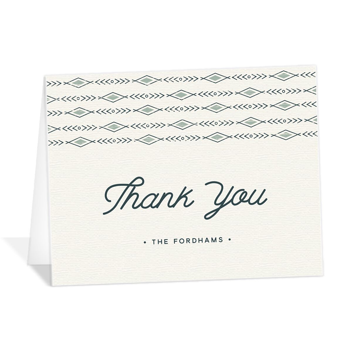 Vintage Mountain Thank You Cards