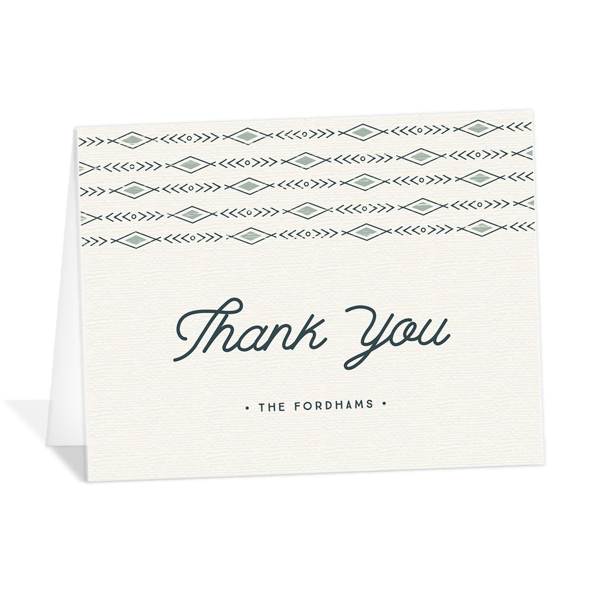 Rustic Mountain Thank You Cards