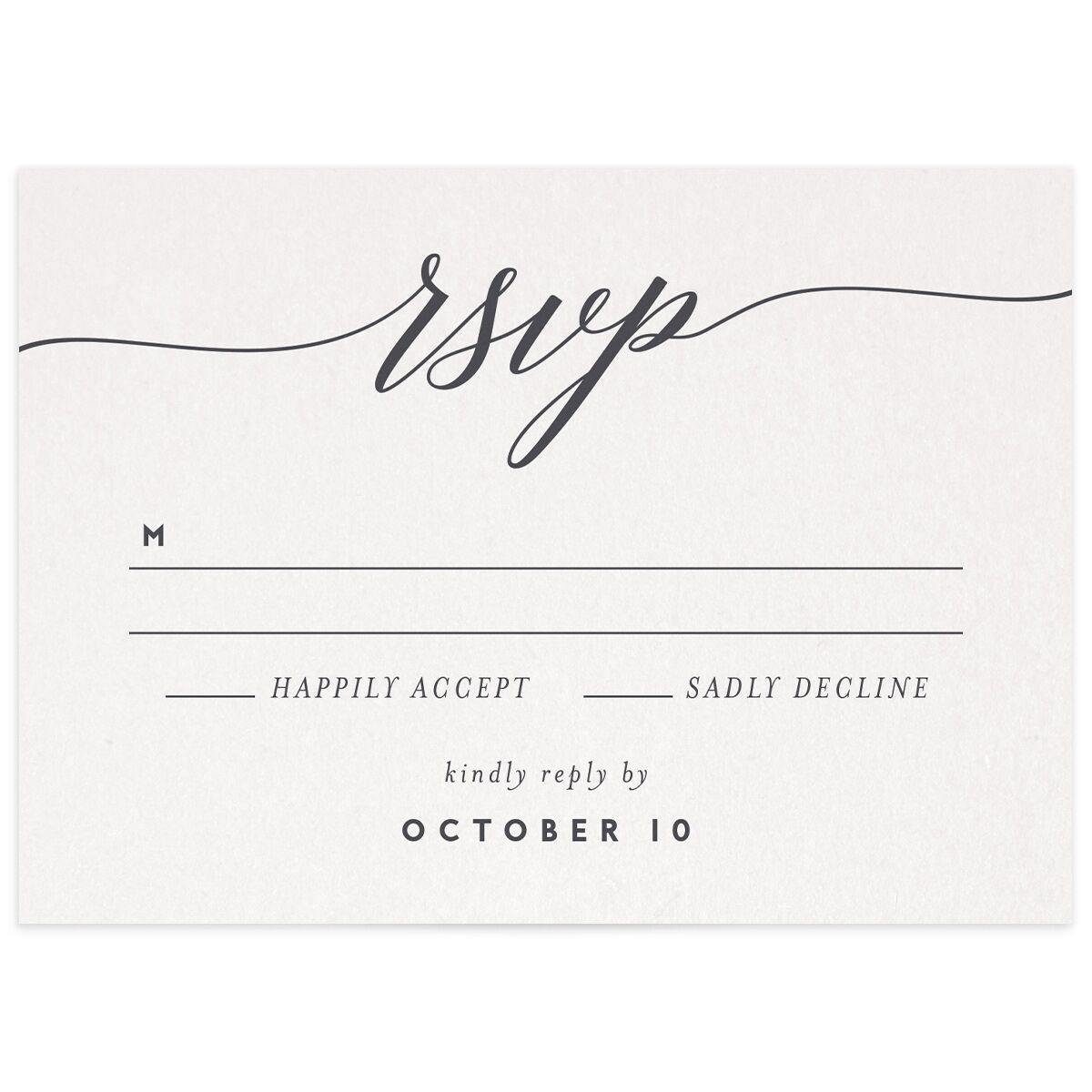 We Do Wedding Response Cards