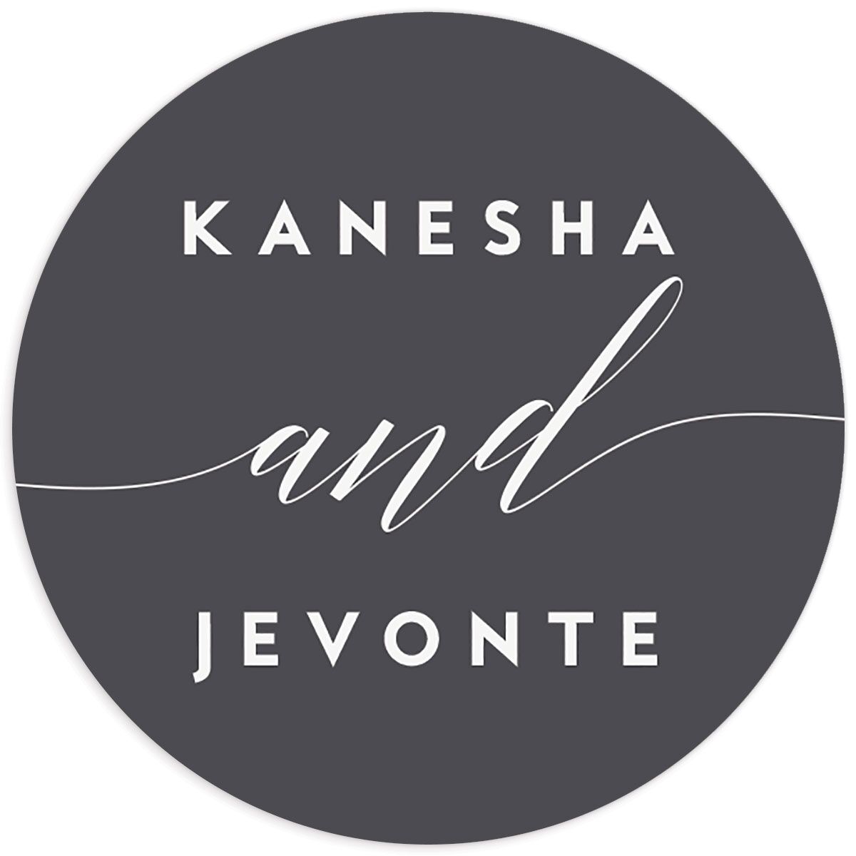 We Do Wedding Stickers