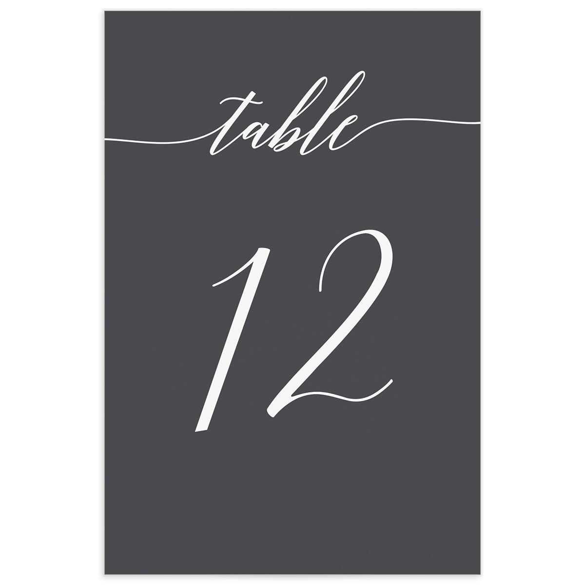 We Do Table Numbers