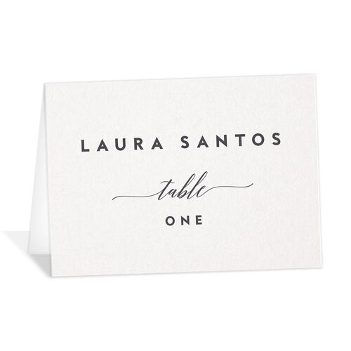 Modern Calligraphy Place Cards - 