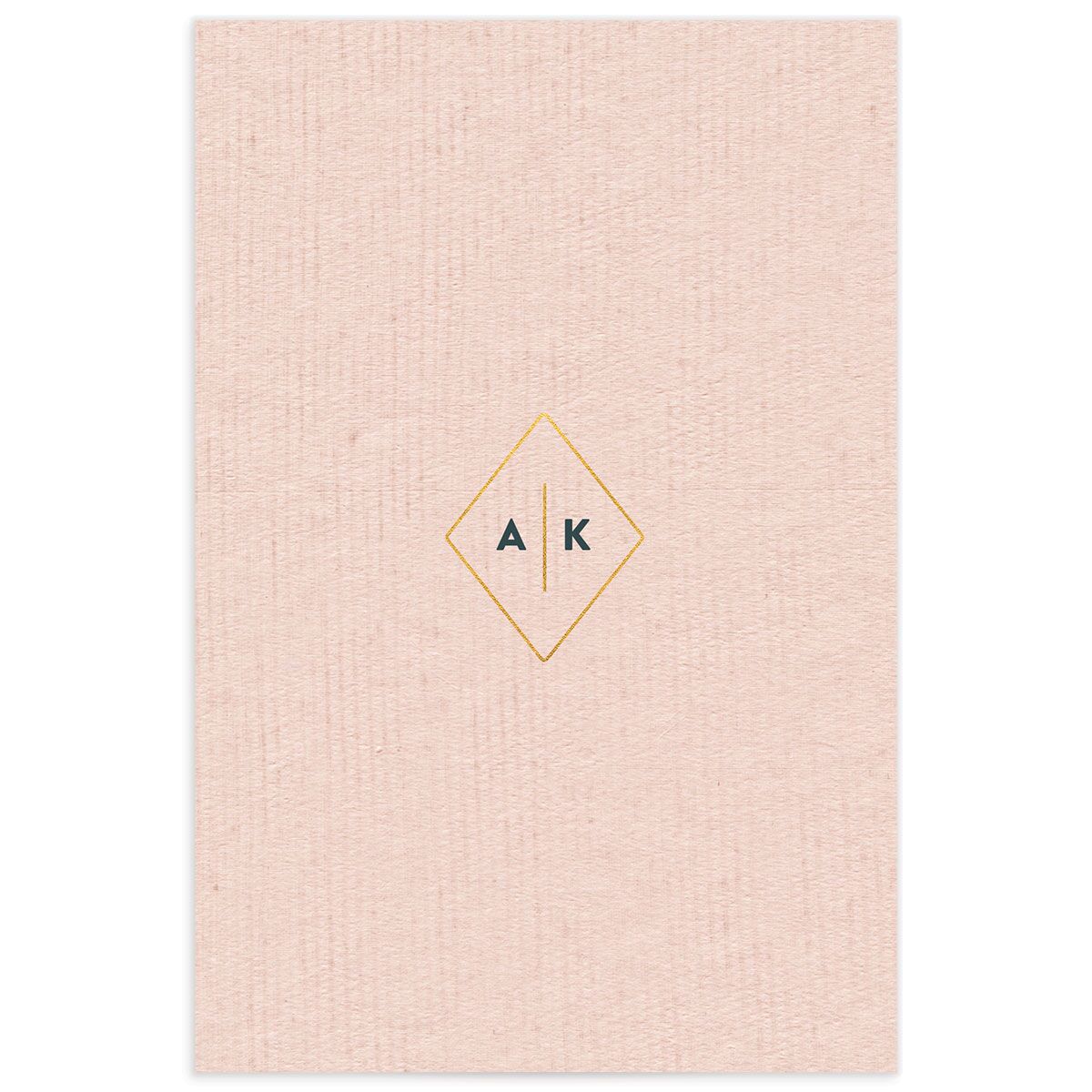 Painterly Blooms Table Numbers Shell Pink Signature