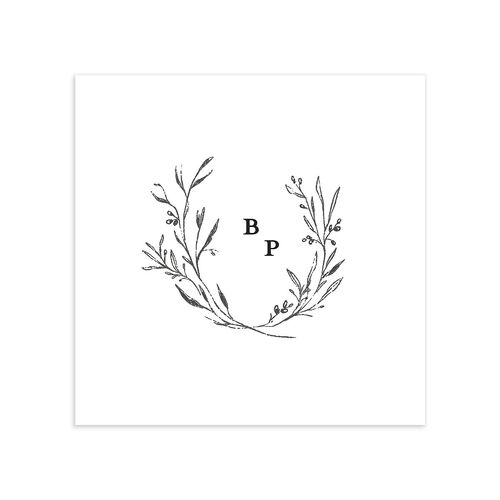 Rustic Setting Cocktail Napkins Medieval Grey Napkin Uncoined