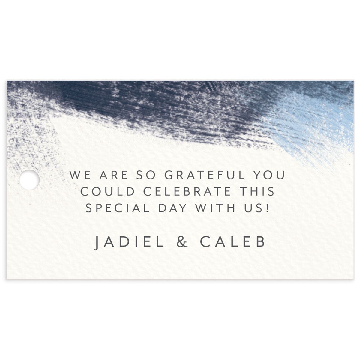 Modern Abstract Favor Gift Tags