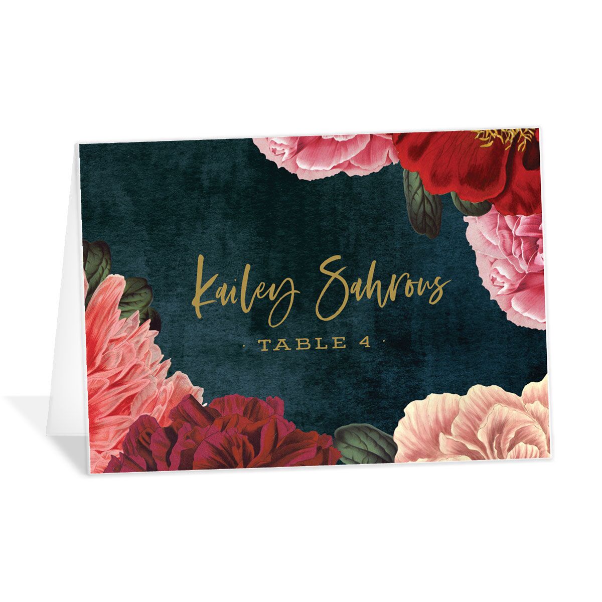 Night Sky Blooms Place Cards