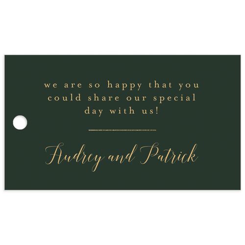 Marble Glamour Favor Gift Tags - 