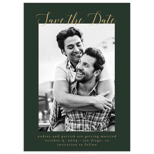 Marble Glamour Save the Date Cards - 