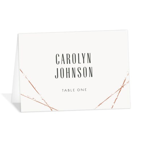 Elegant Industrial Place Cards - 