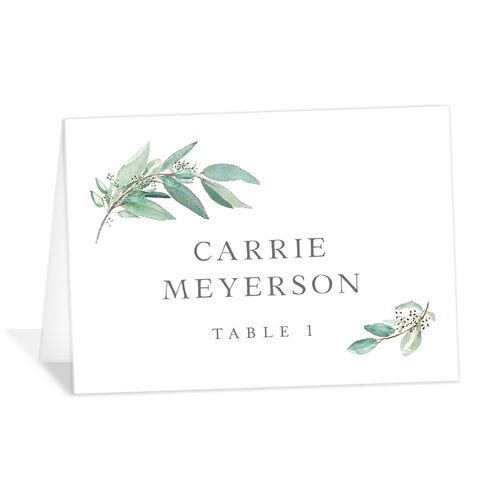 Lush Greenery Place Cards - 