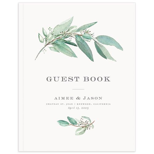 Painted Branch Wedding Guest Book