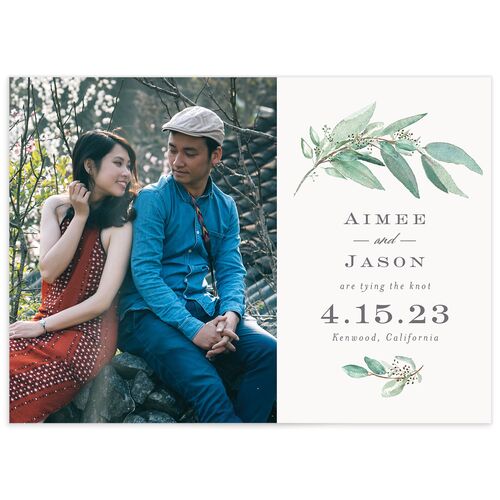 Painted Branch Save the Date Cards - 