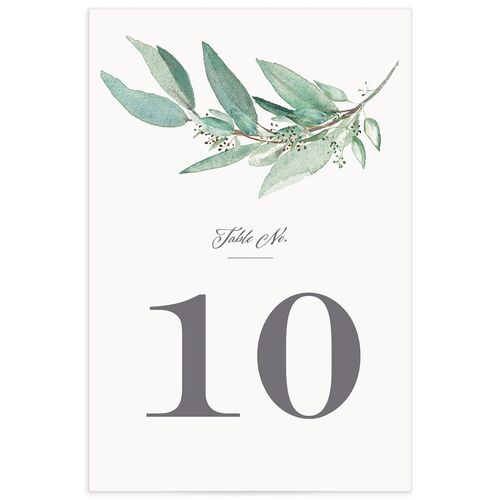 Painted Branch Table Numbers - 