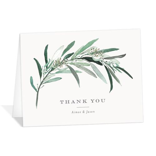 Painted Branch Thank You Cards - 
