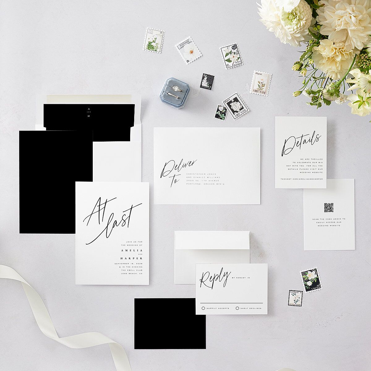 You Are Mine Wedding Invitations — view 5